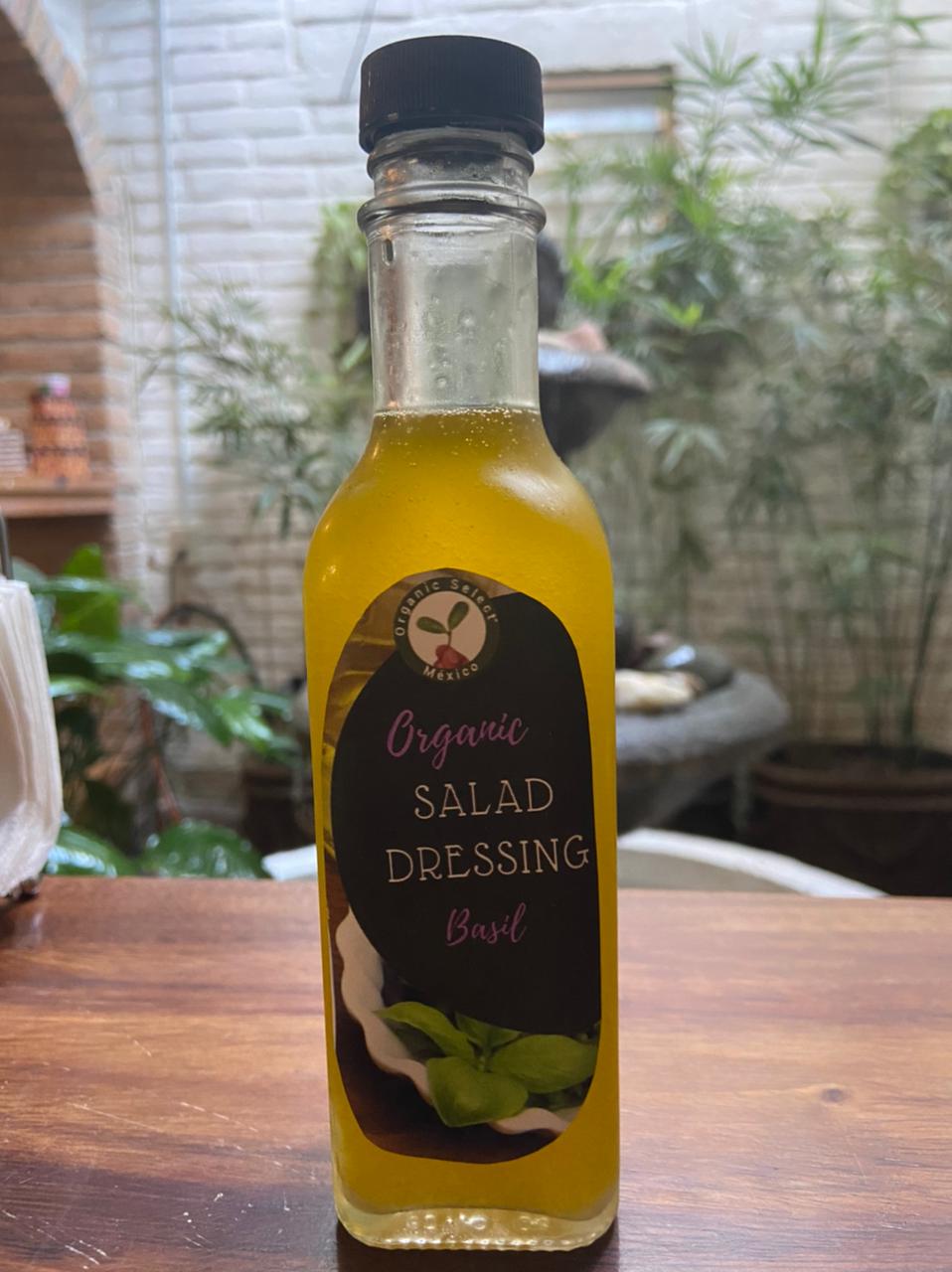 Aderezo de Aceite de Oliva con Albahaca y Lima