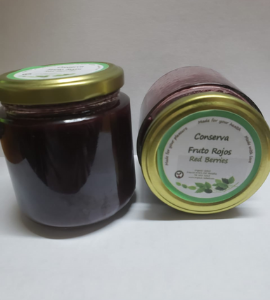 Red Berries Preserve 200 ml / Conserva de Frutos Rojos 200 ml