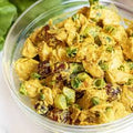 Ensalada de pollo al curry