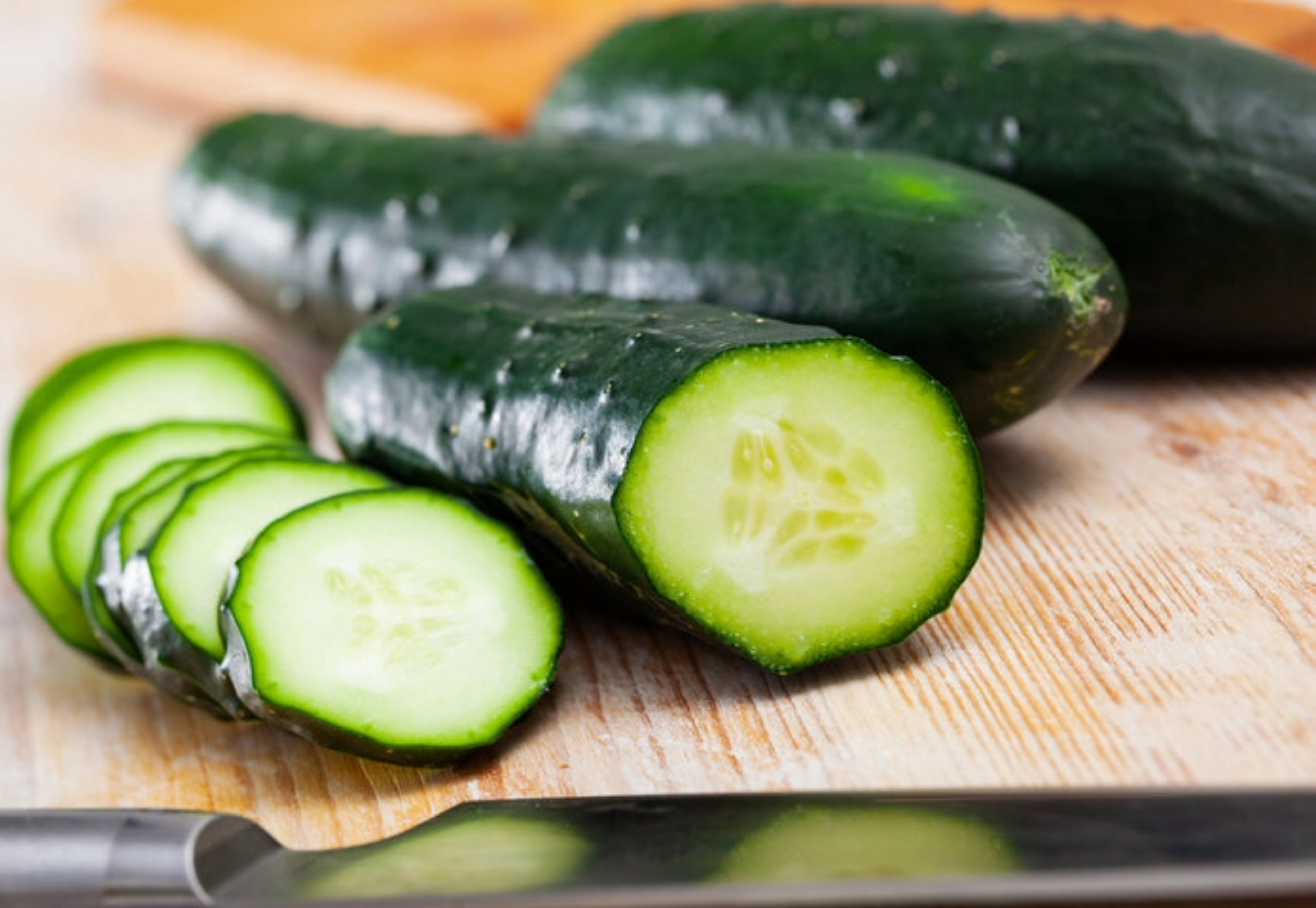 Pepino americano para rebanar (unidad)